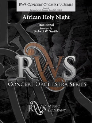 AFRICAN HOLY NIGHT FOR FULL ORCHESTRA FO3 SCORE