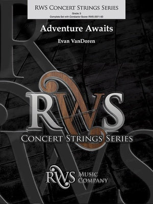 ADVENTURE AWAITS FOR STRING ORCHESTRA SO3 SCORE
