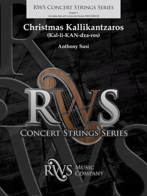 CHRISTMAS KALLIKANTZAROS FOR STRING ORCHESTRA SO3 FULL SCORE