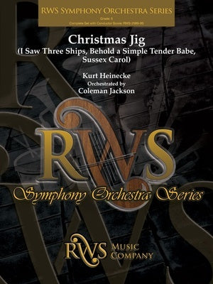 CHRISTMAS JIG FOR FULL ORCHESTRA SO5 SCORE