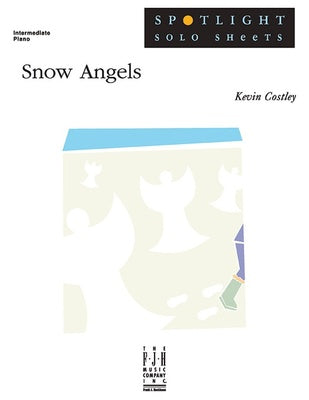 COSTLEY - SNOW ANGELS INTERMEDIATE PIANO SHEET