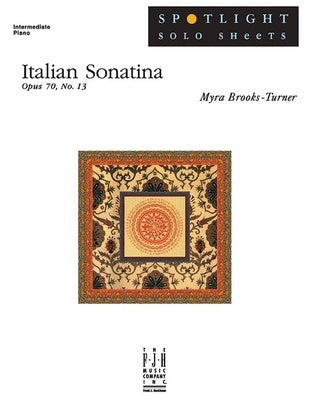 BROOKS-TURNER - ITALIAN SONATINA OP 70 NO 13 FOR PIANO