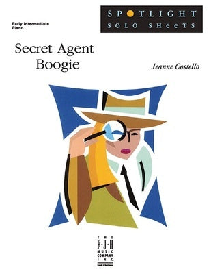 COSTELLO - SECRET AGENT BOOGIE EARLY INTERMEDIATE PIANO