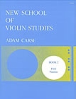 CARSE - NEW SCHOOL OF VIOLIN STUDIES BK 2