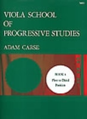 CARSE - VIOLA SCHOOL OF PROGRESSIVE STUDIES BK 4