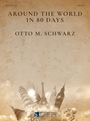 AROUND THE WORLD IN 80 DAYS FOR BRASS BAND BB4 FULL SCORE