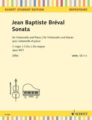 BREVAL - SONATA C MAJ OP 40/1 CELLO/PIANO