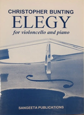 BUNTING - ELEGY FOR CELLO/PIANO