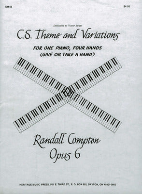 C S THEME AND VARIATIONS OP 6 PD