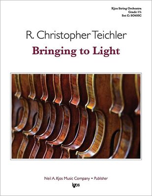 BRINGING TO LIGHT FOR STRING ORCHESTRA SO1.5 SC/PTS