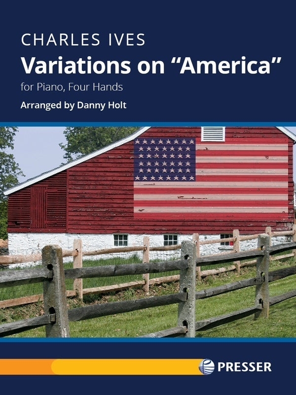 IVES - VARIATIONS ON AMERICA FOR PIANO DUET ARR HOLT