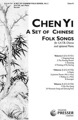 CHEN YI - A SET OF CHINESE FOLK SONGS VOL 2 SATB