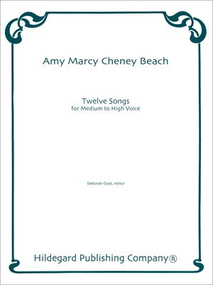 BEACH - 12 SONGS FOR MEDIUM TO HIGH VOICE/PIANO