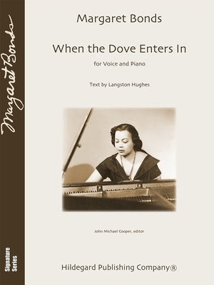 BONDS - WHEN THE DOVE ENTERS IN FOR VOICE/PIANO