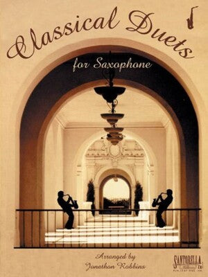 CLASSICAL DUETS FOR ALTO SAX BK/CD