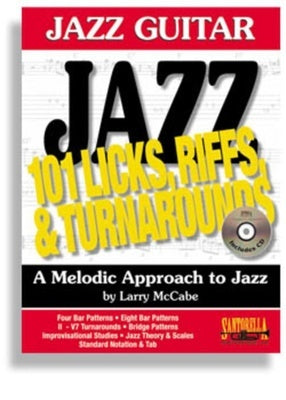 101 LICKS RIFFS & TURNAROUNDS GTR BK/CD