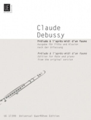DEBUSSY - PRELUDE ON AFTERNOON OF A FAUNE FLUTE/PIANO