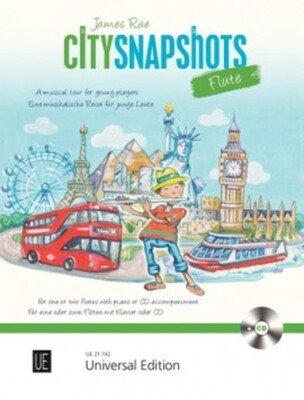 CITY SNAPSHOTS FLUTE BK/CD