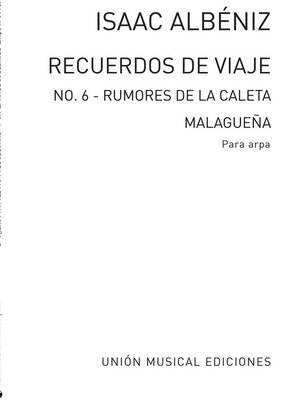 ALBEVIZ - RUMORES DE LA CALETA MALAGUENA NO 6 FOR HARP