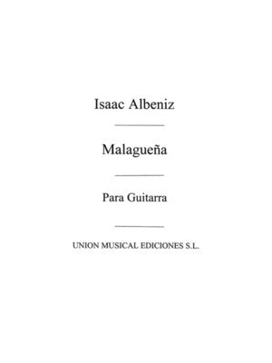 ALBENIZ MALAGUENA GUITAR (BITETTI)(ARC)