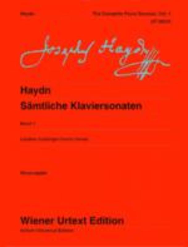 HAYDN - COMPLETE PIANO SONATAS VOL 1 URTEXT