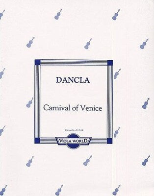 DANCLA - CARNIVAL OF VENICE VIOLA/PIANO
