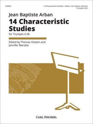 ARBAN - 14 CHARACTERISTIC STUDIES TRUMPET