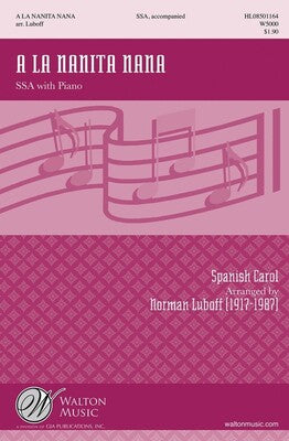 A LA NANITA NANA 3 PT TREBLE ARR WALTON