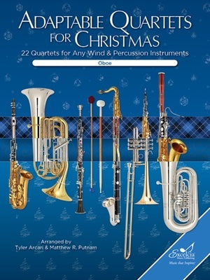 ADAPTABLE QUARTETS FOR CHRISTMAS OBOE