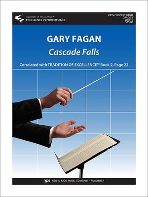 CASCADE FALLS FOR CONCERT BAND CB2 FULL SCORE