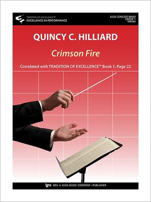 CRIMSON FIRE FOR CONCERT BAND CB1 SC/PTS