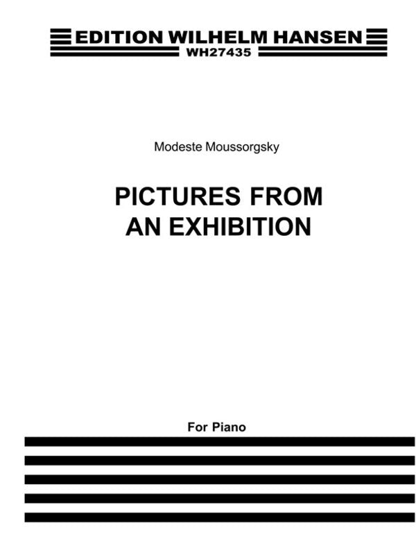 MOUSSORGSKY PICTURES EXHIBITION PIANO