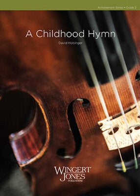 A CHILDHOOD HYMN SO2 SC/PTS