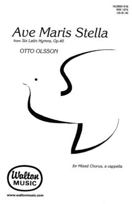 AVE MARIS STELLA SATB UNACC