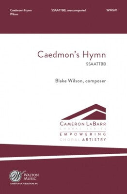 CAEDMONS HYMN SSAATTBB A CAPPELLA