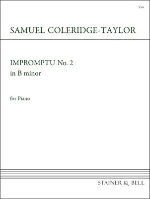 COLERIDGE-TAYLOR - IMPROMPTU NO 2 B MINOR PIANO