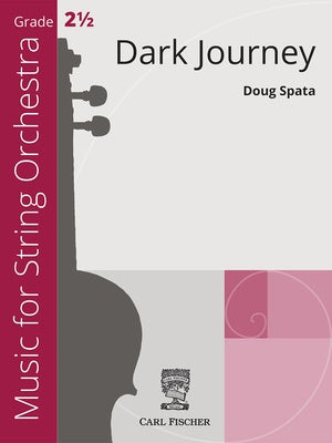 DARK JOURNEY FOR STRING ORCHESTRA SO2.5 SC/PTS