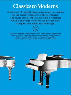 CLASSICS TO MODERNS BK 2