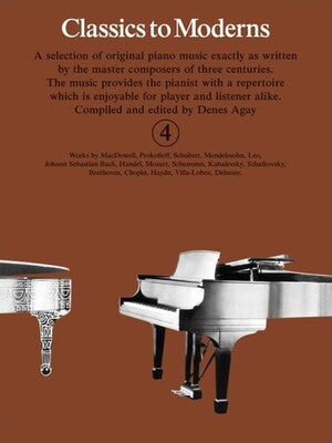 CLASSICS TO MODERNS BK 4