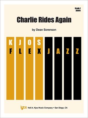 CHARLIE RIDES AGAIN FOR JAZZ ENSEMBLE JE1 SC/PTS