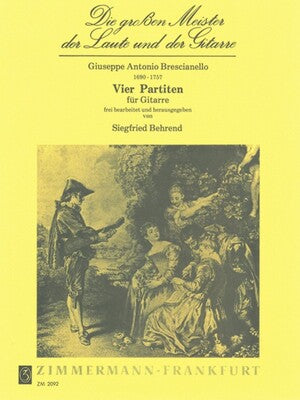 BRESCIANELLO - 4 PARTITAS FOR SOLO GUITAR
