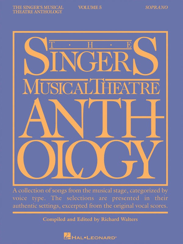 SINGERS MUSICAL THEATRE ANTH V5 SOPRANO