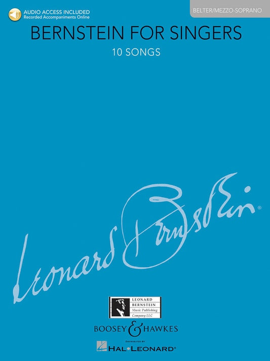 BERNSTEIN FOR SINGERS MEZZO BK/OLA